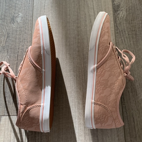 Women’s Pink floral Vans size 8 - Picture 6 of 9